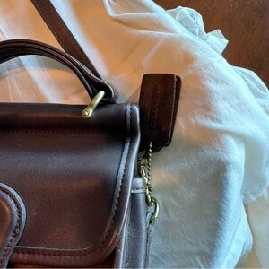Coach Brown Leather Handbag